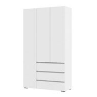 Хелен ШК 06 Шкаф 3х створчатый (1200х2080х460) белый/белый